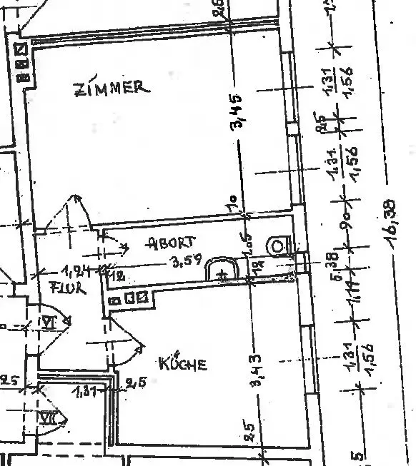 2 Zimmer Wohnung mit 35 m² in Hamm – Bild 4