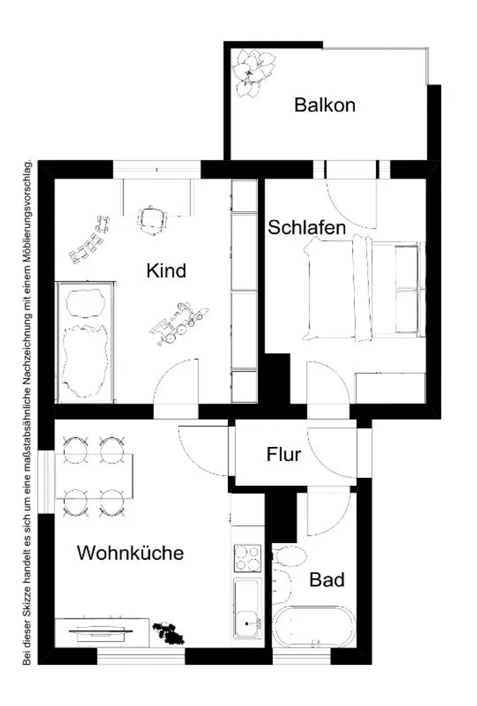 2 Zimmer Wohnung mit 53 m² in Düsseldorf – Bild 7