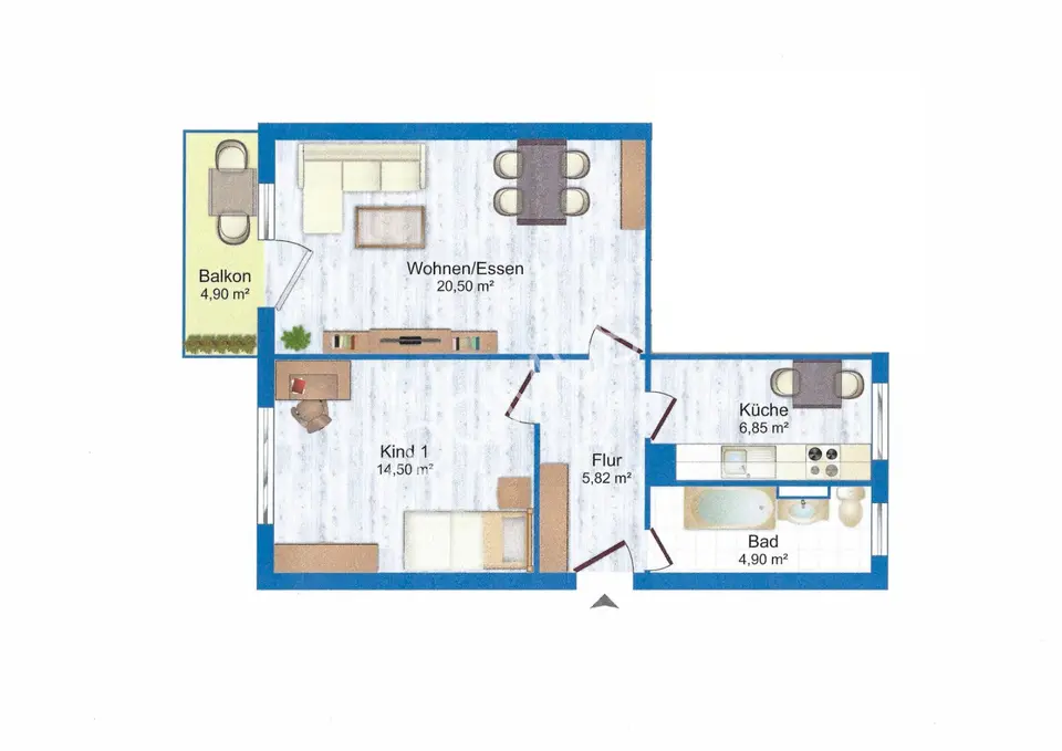 WG-Zimmer mit 35 m² in Lutherstadt Wittenberg – Bild 4