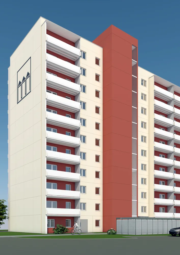 3 Zimmer Wohnung mit 70 m² in Neubrandenburg – Bild 2