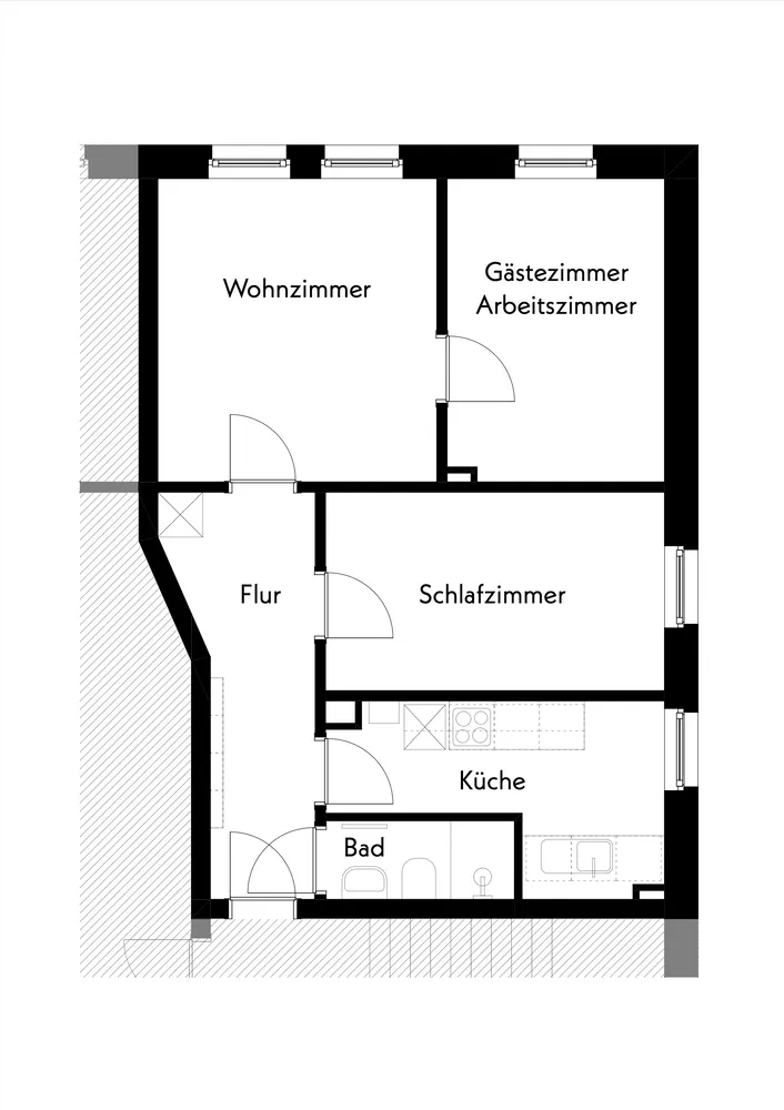 3 Zimmer Wohnung mit 62 m² in Braunschweig – Bild 11