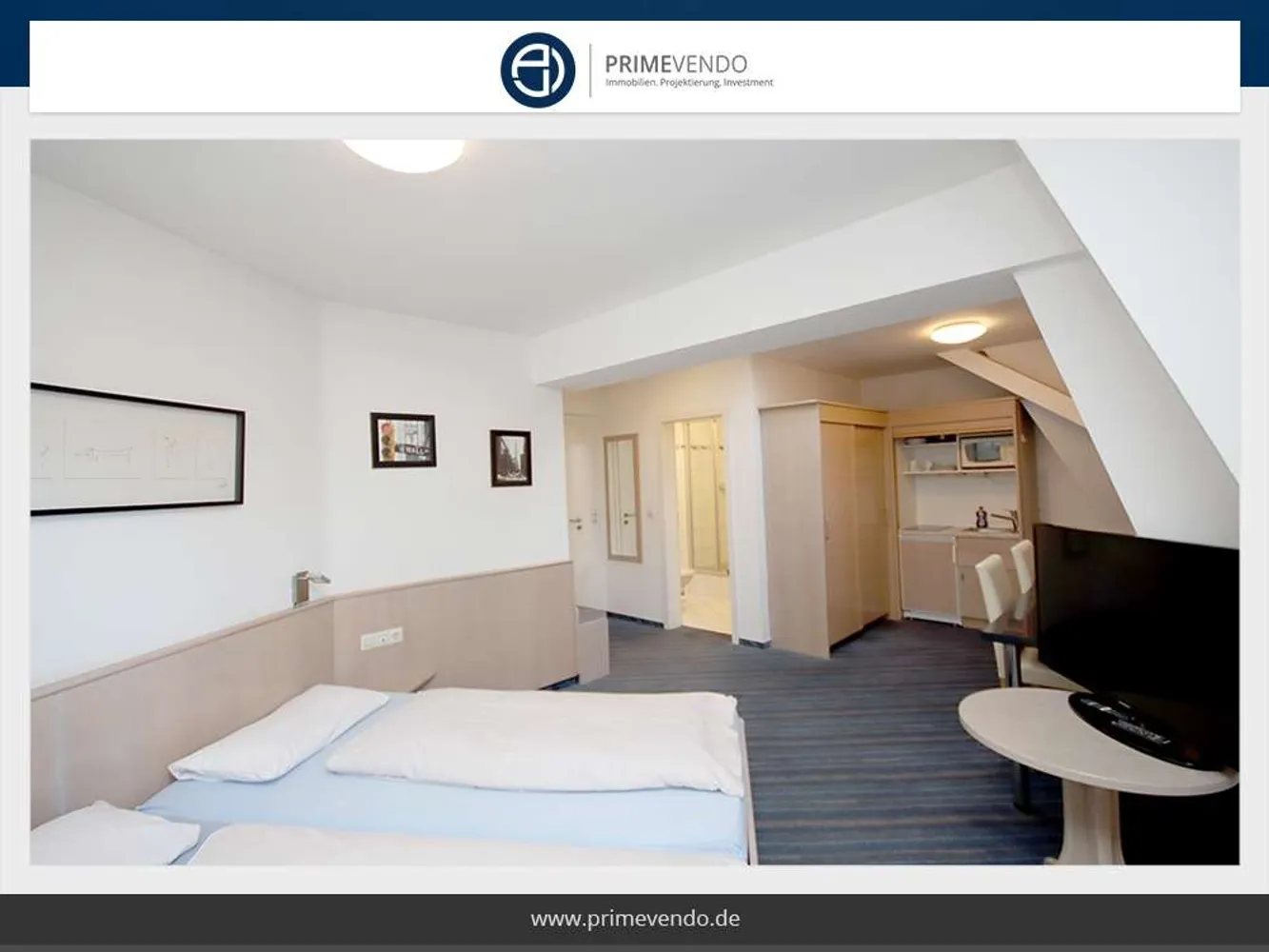 1 Zimmer Wohnung mit 30 m² in Karlsruhe – Bild 1