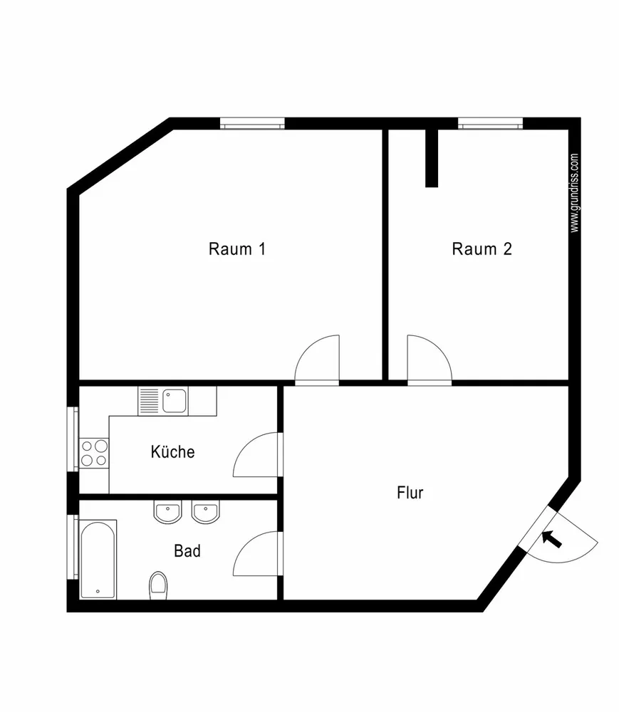 2 Zimmer Wohnung mit 72 m² in Leipzig – Bild 6