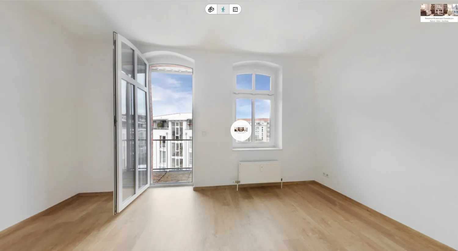 2 Zimmer Wohnung mit 54 m² in Erfurt – Bild 1
