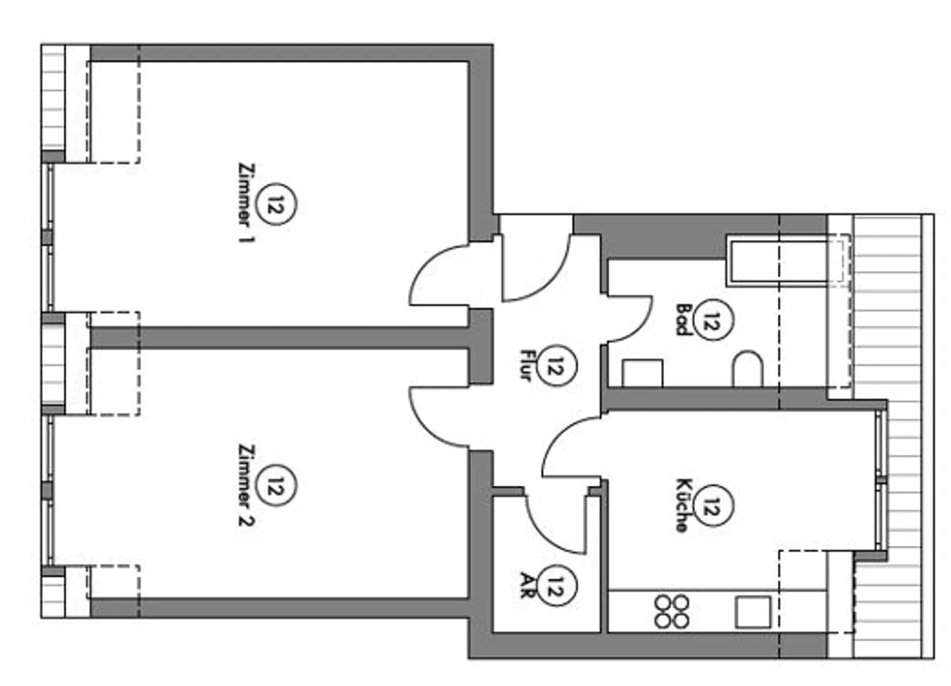 2 Zimmer Wohnung mit 59 m² in Berlin – Bild 11