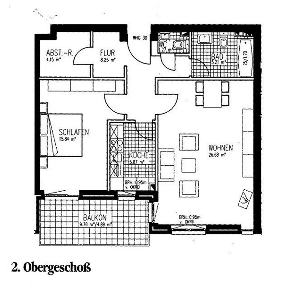 2 Zimmer Wohnung mit 74 m² in Bremen – Bild 2