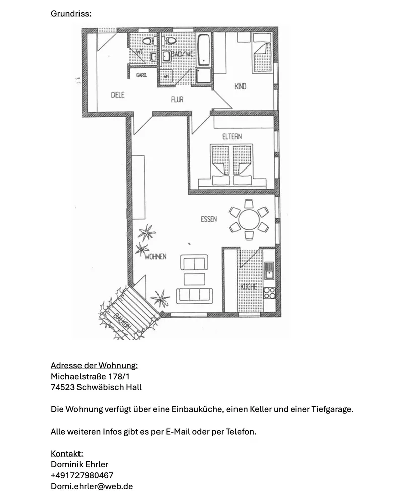 3 Zimmer Wohnung mit 94 m² in Schwäbisch Hall – Bild 12