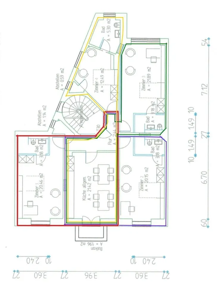 1 Zimmer Wohnung mit 33 m² in Frankfurt am Main – Bild 9
