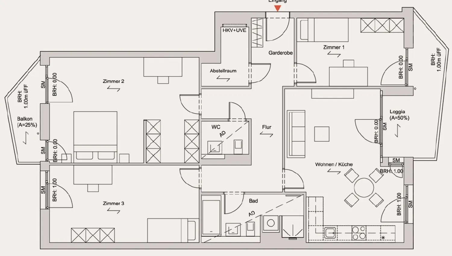 4 Zimmer Wohnung mit 124 m² in Leipzig – Bild 6