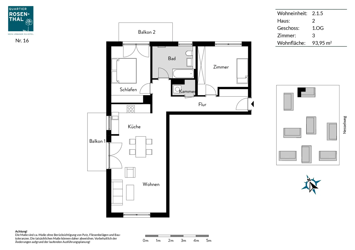 3 Zimmer Wohnung mit 95 m² in Berlin – Bild 10