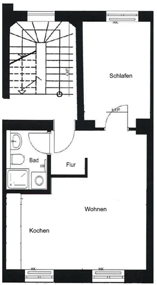 2 room apartment with 44 m² in Munich – Photo 5