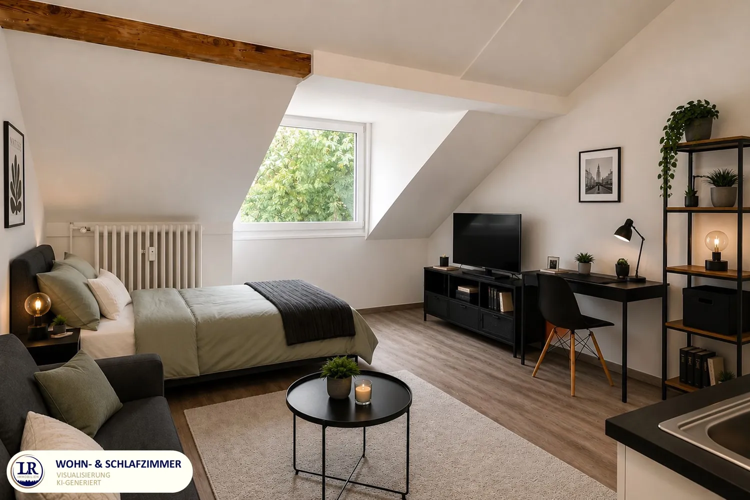 1 Zimmer Wohnung mit 38 m² in Krefeld – Bild 3