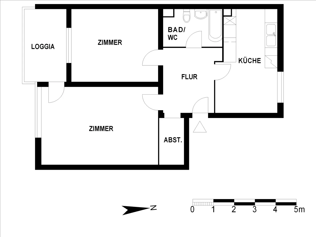2 Zimmer Wohnung mit 66 m² in Berlin – Bild 2