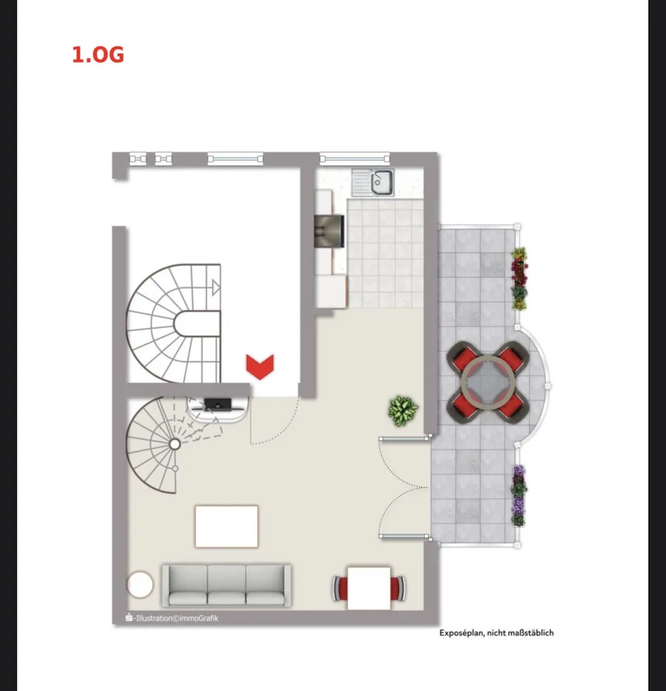 2 room apartment with 67 m² in Neu-Isenburg – Photo 5