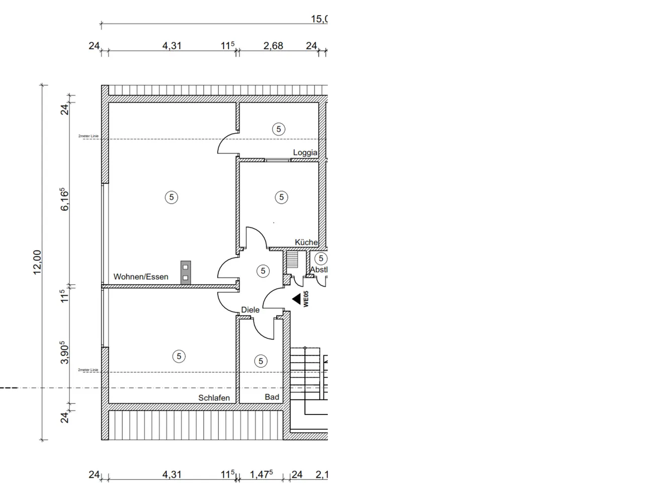 2 Zimmer Wohnung mit 56 m² in Dortmund – Bild 4