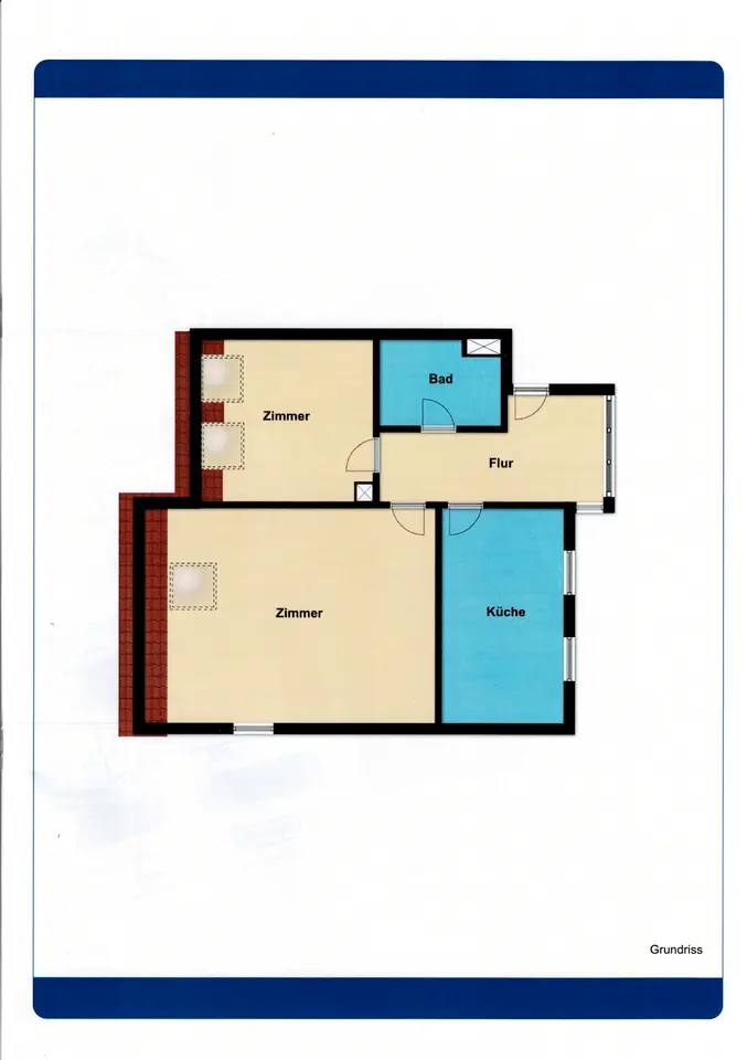 2 Zimmer Wohnung mit 60 m² in Bruchsal – Bild 5