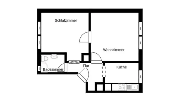 3 Zimmer Wohnung mit 65 m² in Stuttgart – Bild 5