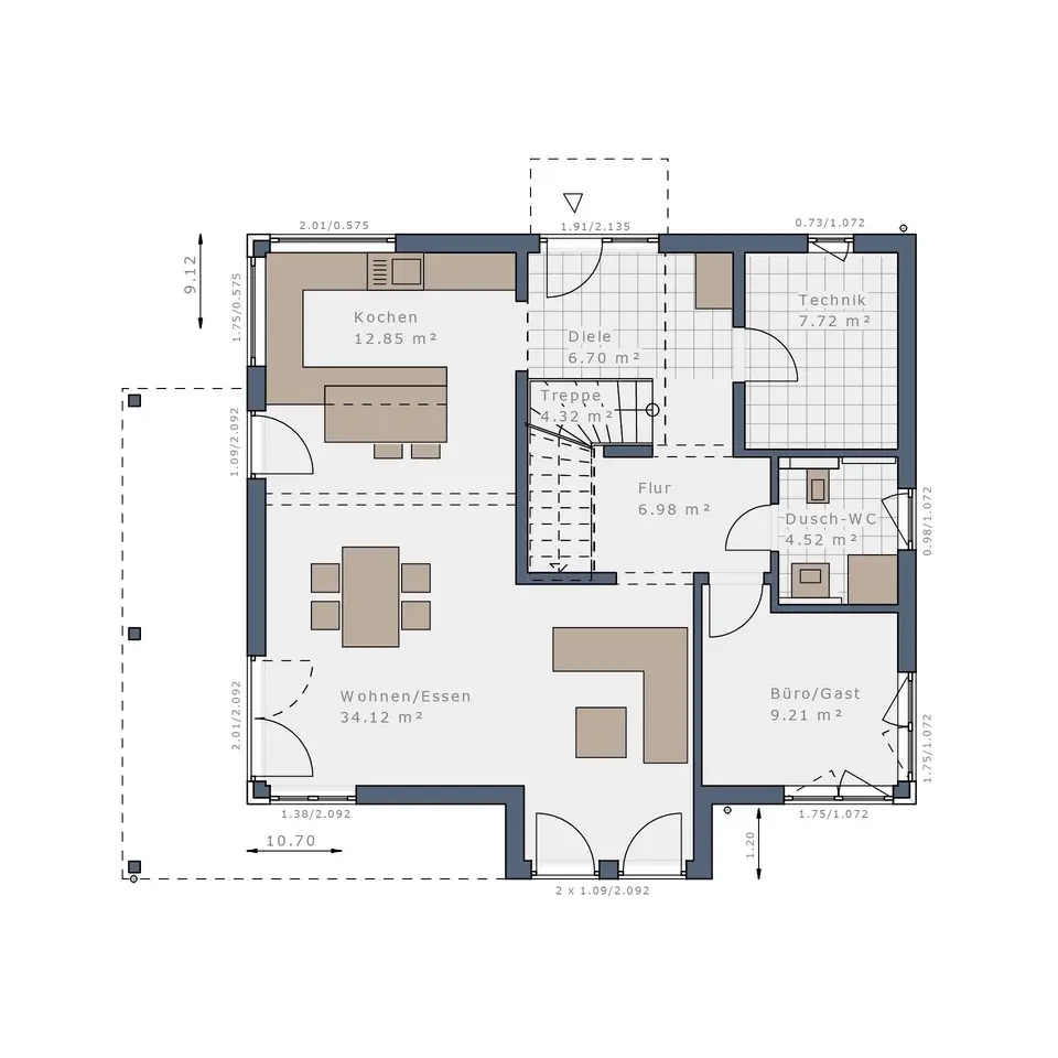 5 Zimmer Haus mit 166 m² in Kassel – Bild 5