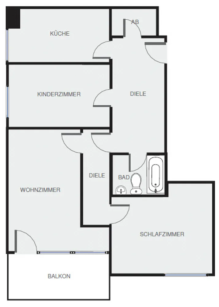3 Zimmer Wohnung mit 76 m² in Erlangen – Bild 12