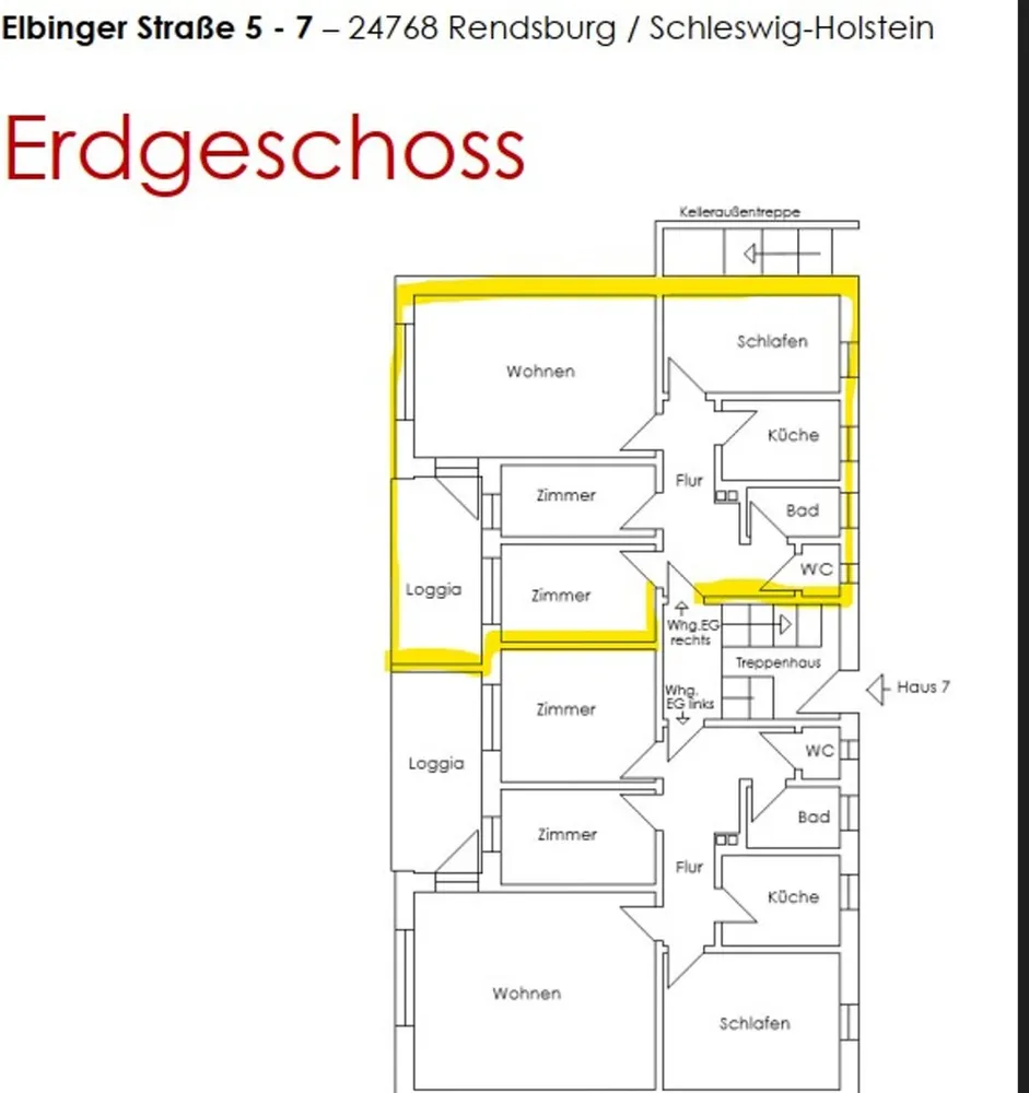4 Zimmer Wohnung mit 77 m² in Rendsburg – Bild 6