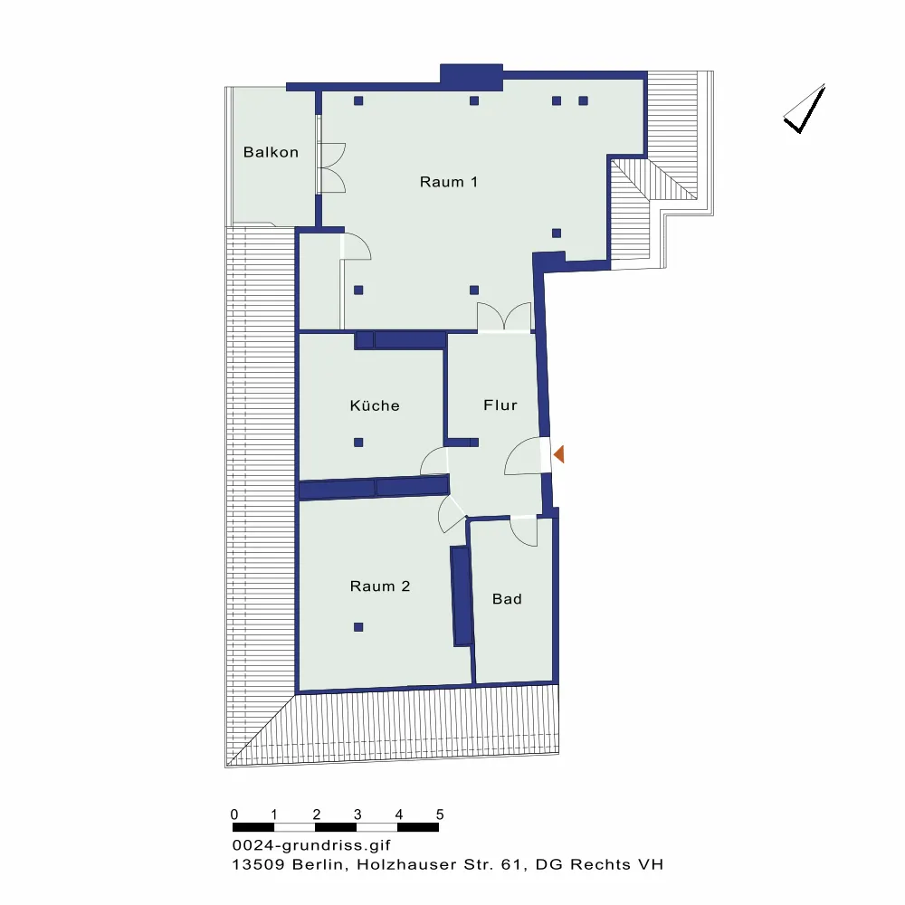 2 Zimmer Wohnung mit 73 m² in Berlin – Bild 7