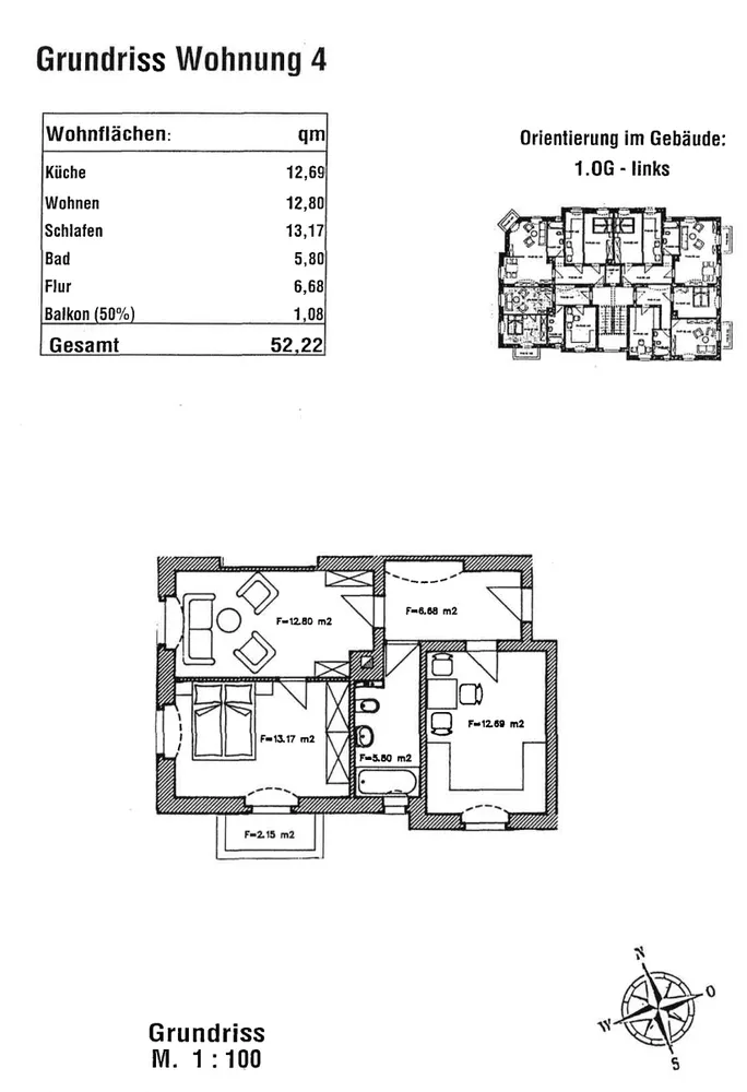 2 Zimmer Wohnung mit 52 m² in Dresden – Bild 4