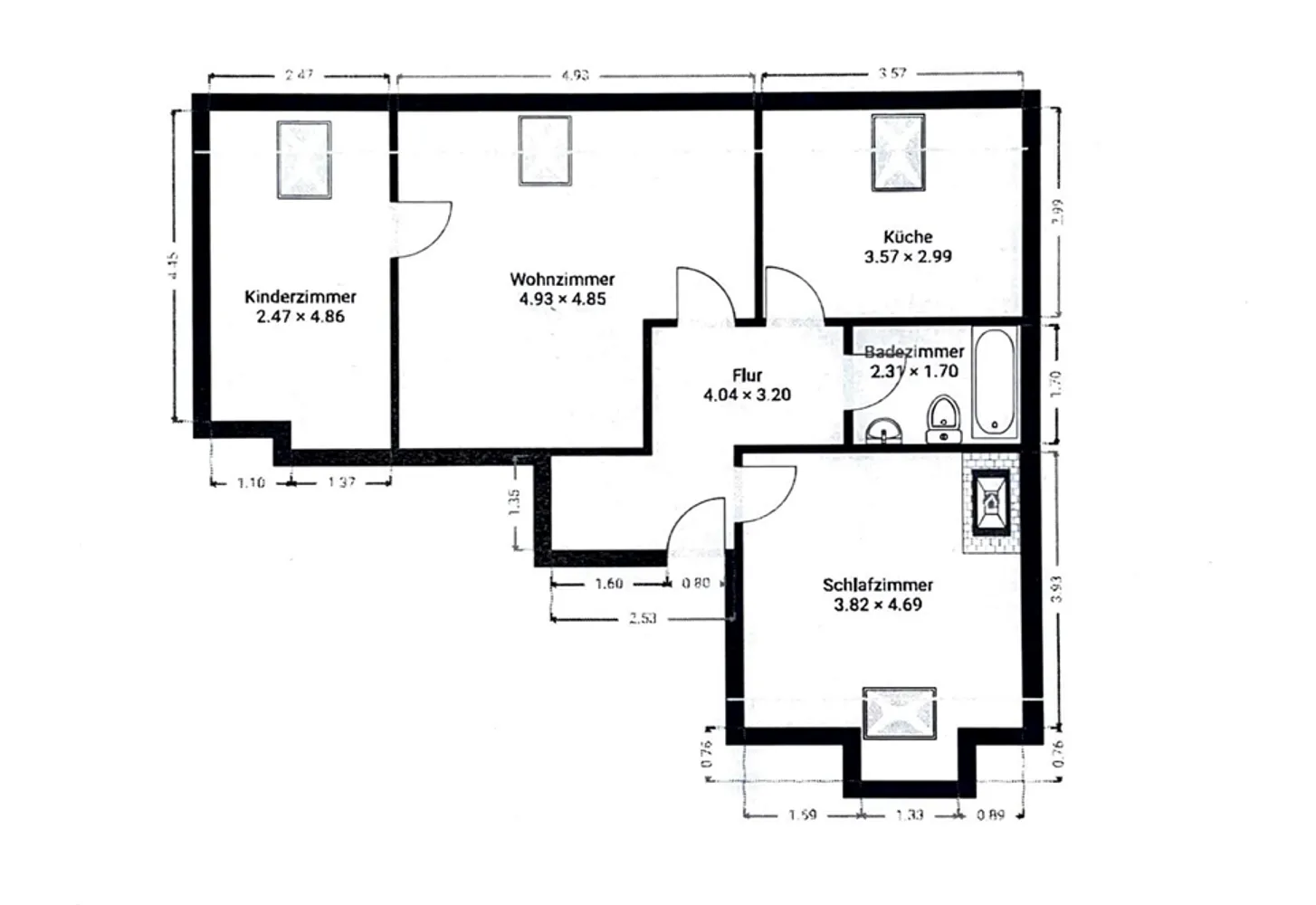 3 Zimmer Wohnung mit 62 m² in Wuppertal – Bild 7