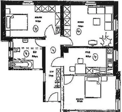 3 room apartment with 68 m² in Chemnitz – Photo 9