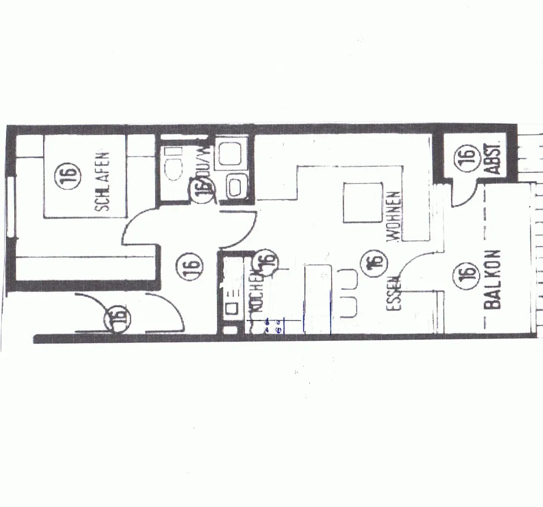 2 Zimmer Wohnung mit 46 m² in Ludwigsburg – Bild 3