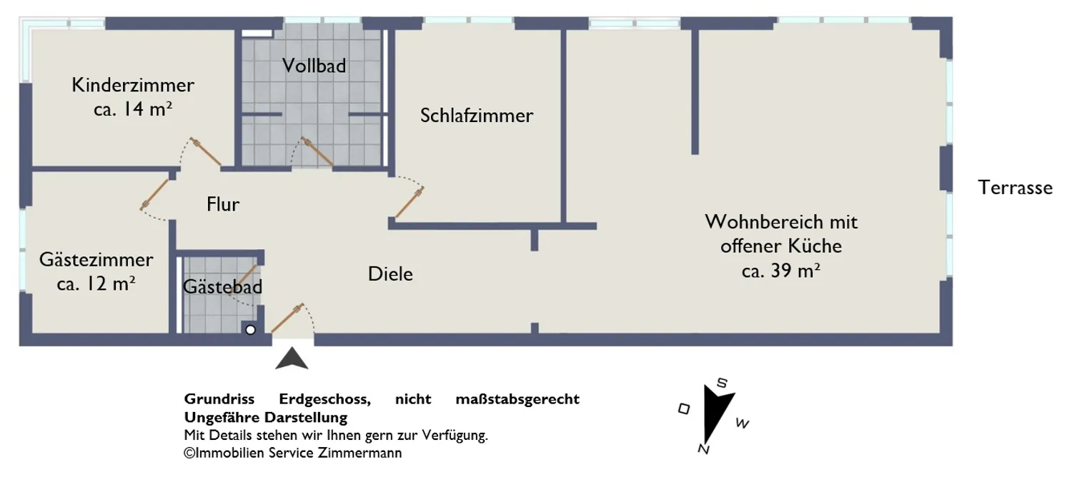 4 Zimmer Wohnung mit 139 m² in Hamburg – Bild 9