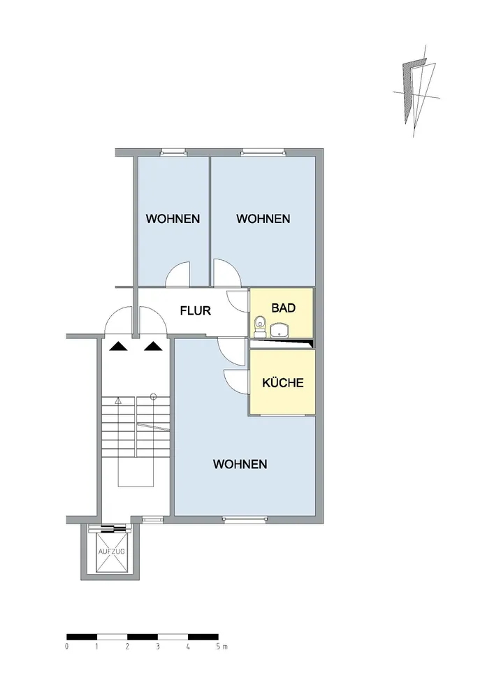 3 room apartment with 60 m² in Neubrandenburg – Photo 6