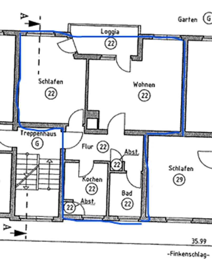 2 Zimmer Wohnung mit 57 m² in Duisburg – Bild 3