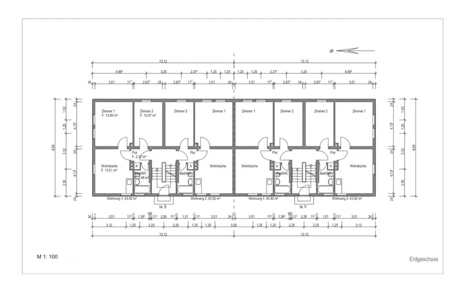 2 Zimmer Wohnung mit 45 m² in Eschwege – Bild 6