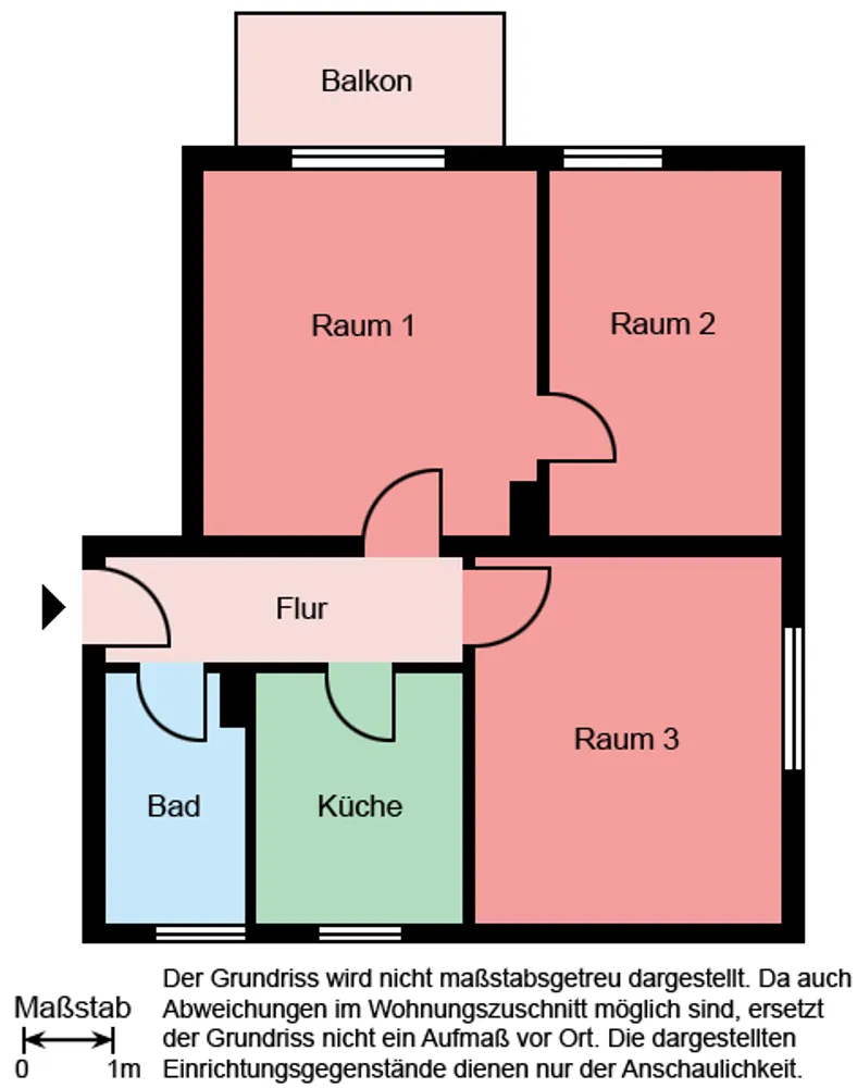3 Zimmer Wohnung mit 58 m² in Iserlohn – Bild 5