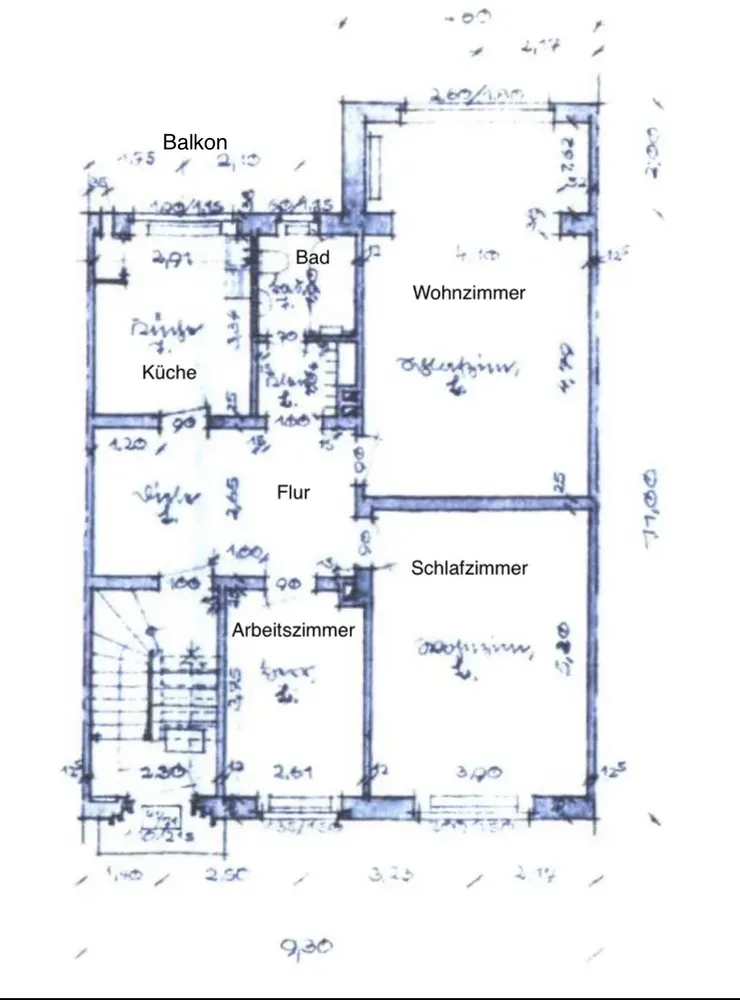 3 Zimmer Wohnung mit 85 m² in Düsseldorf – Bild 4