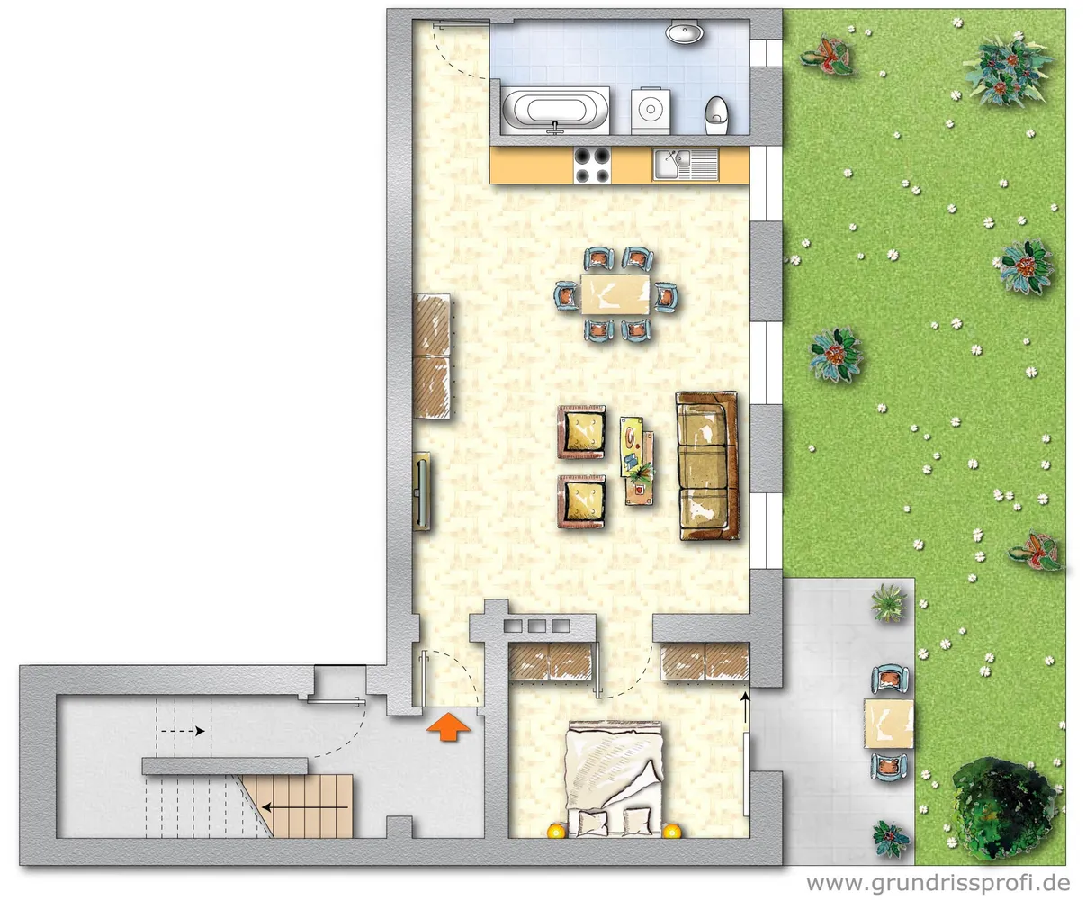 2 Zimmer Wohnung mit 59 m² in Duisburg – Bild 8