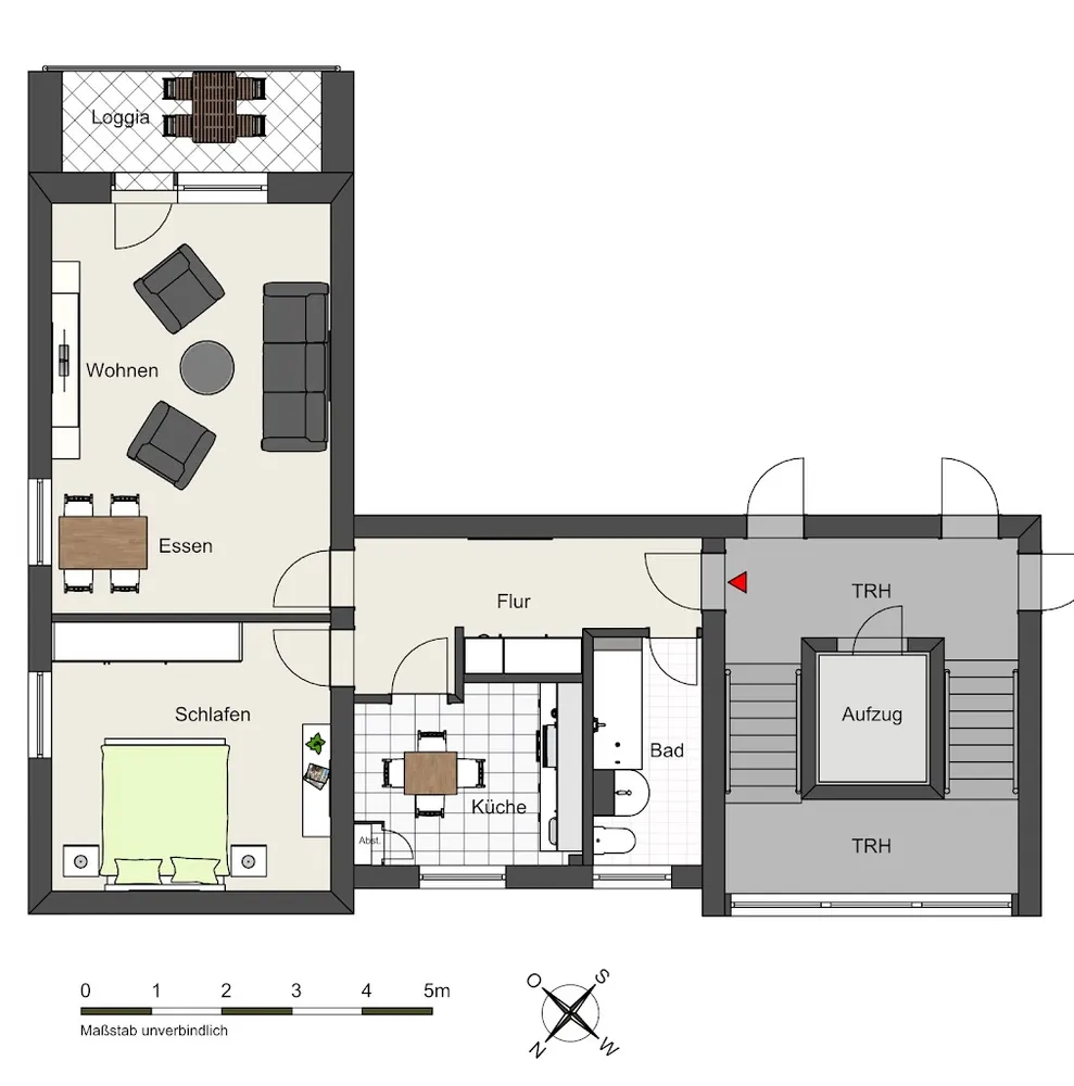 2 Zimmer Wohnung mit 63 m² in Essen – Bild 9