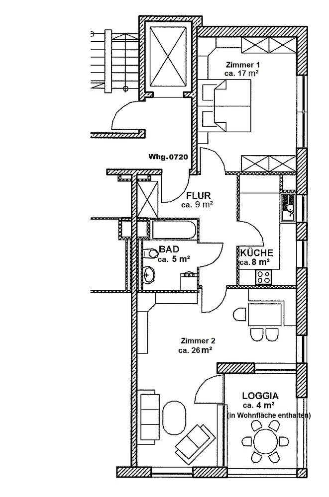 2 Zimmer Wohnung mit 69 m² in Berlin – Bild 9