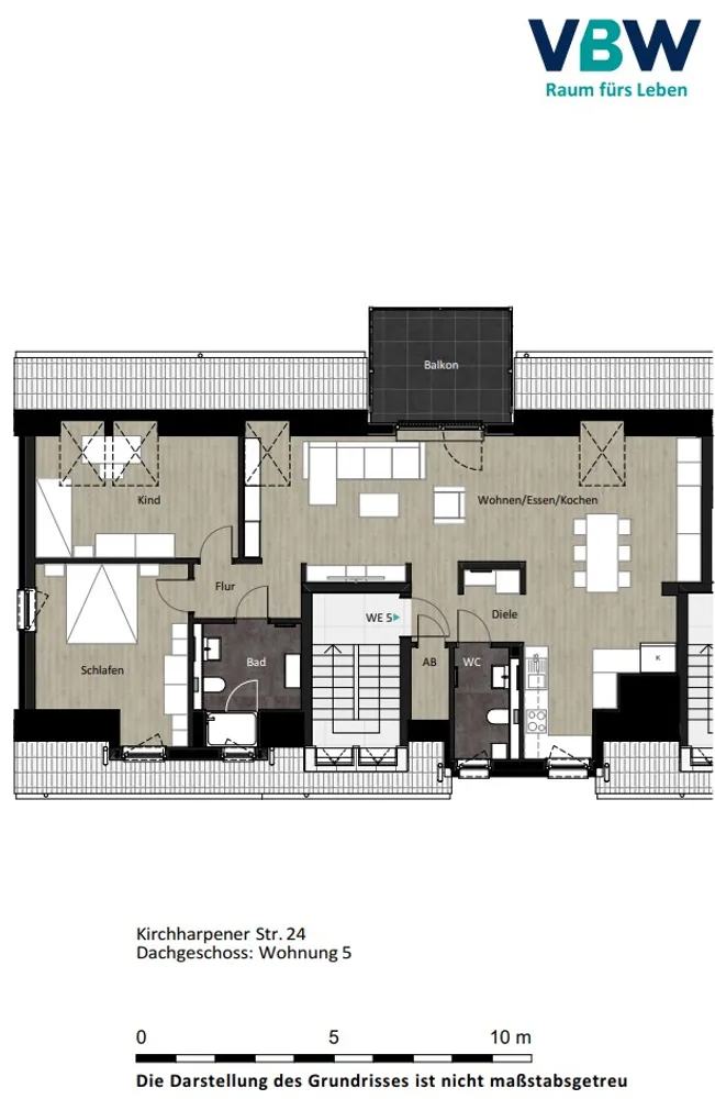 3 Zimmer Wohnung mit 102 m² in Bochum – Bild 1
