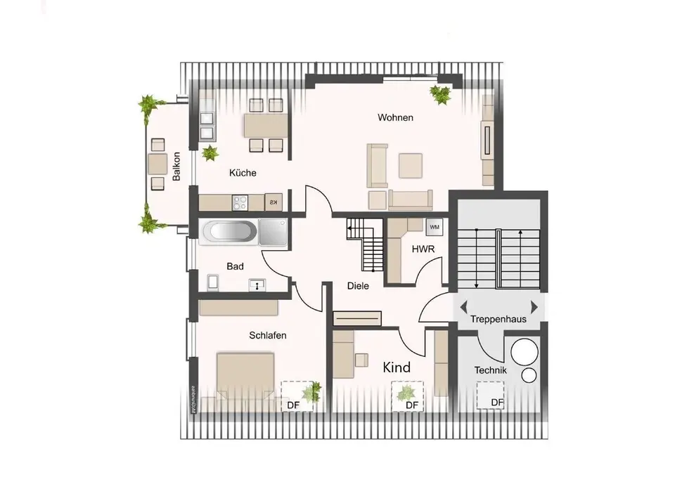 5 Zimmer Wohnung mit 112 m² in Delitzsch – Bild 4