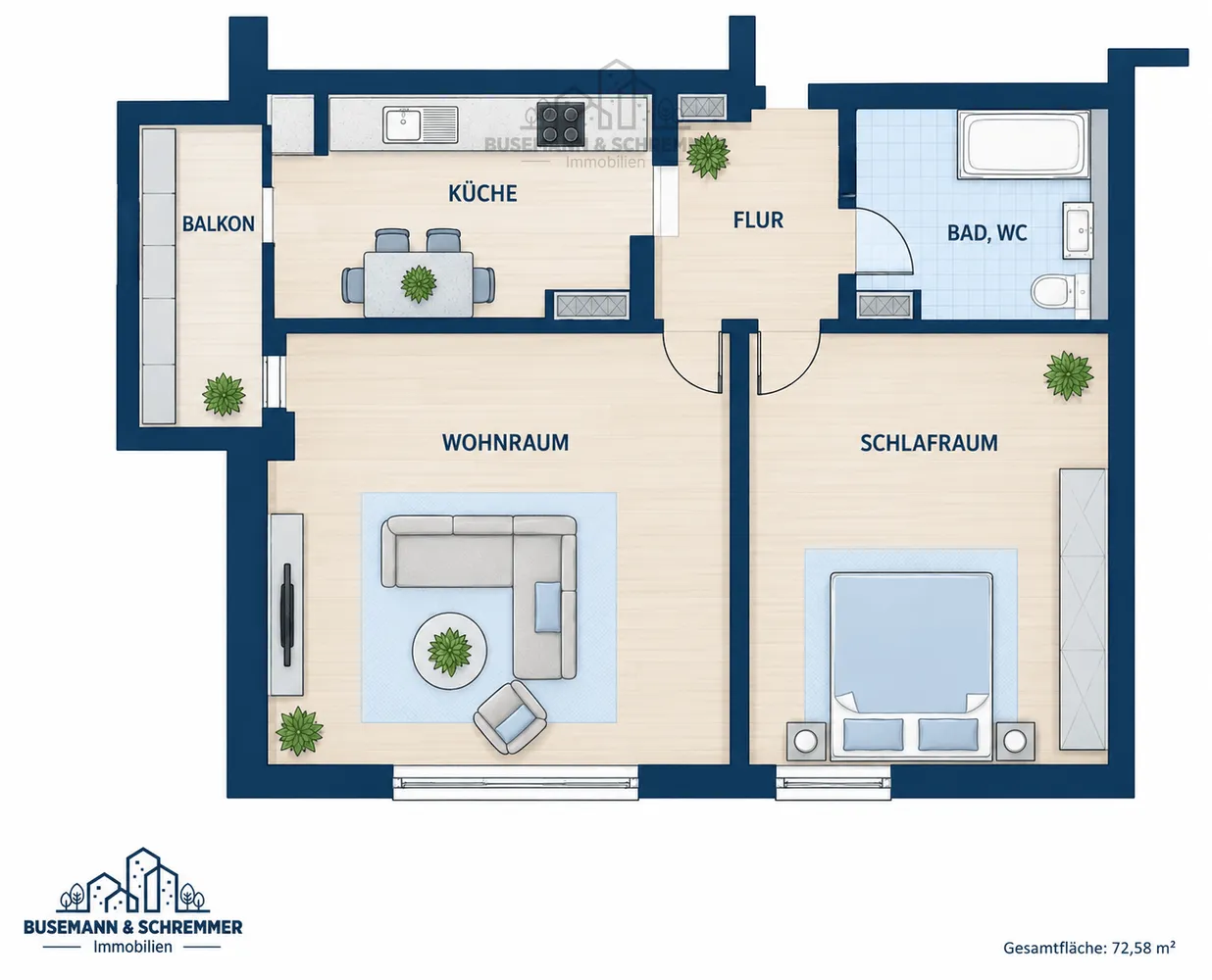 2 Zimmer Wohnung mit 72 m² in Hannover – Bild 10