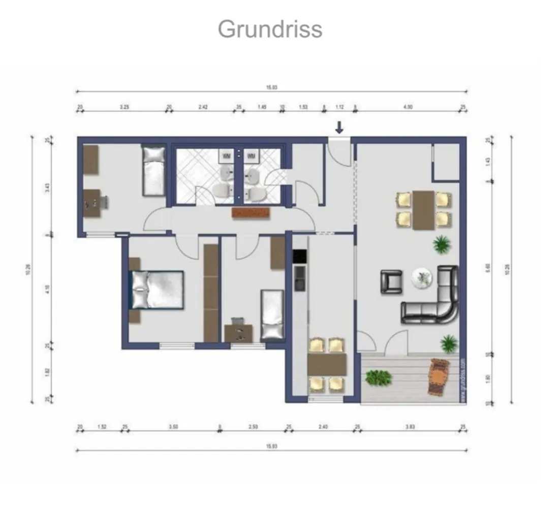 4 Zimmer Wohnung mit 110 m² in Köln – Bild 10