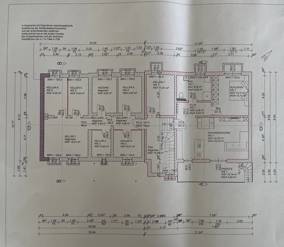2 Zimmer Wohnung mit 65 m² in Wismar – Bild 3