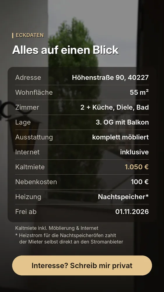 2 room apartment with 55 m² in Düsseldorf – Photo 7