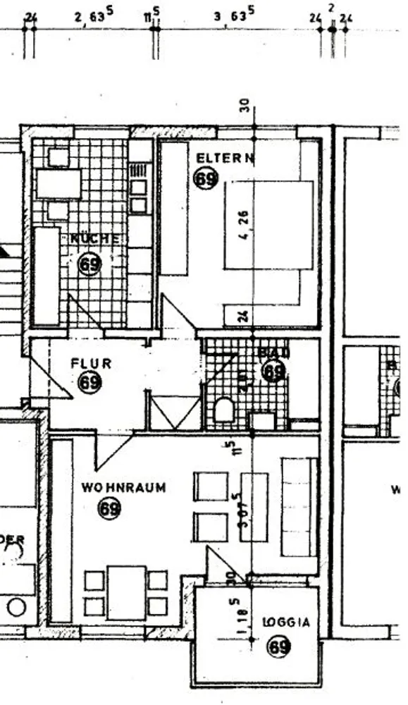 2 Zimmer Wohnung mit 62 m² in Darmstadt – Bild 9