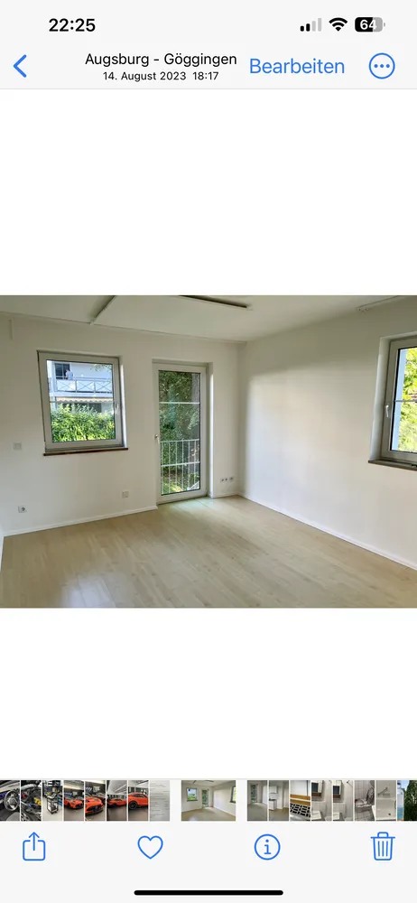 1 room apartment with 21 m² in Augsburg – Photo 1