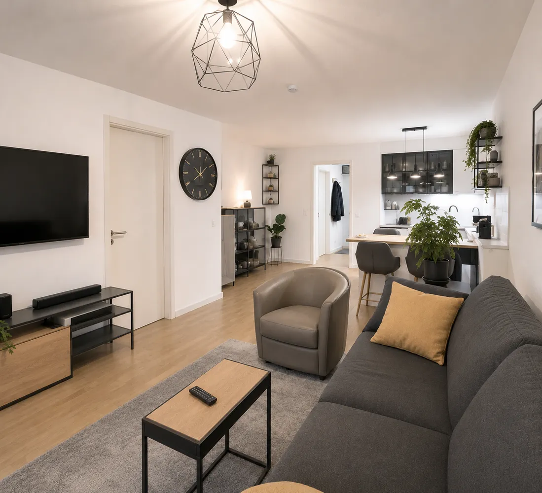2 Zimmer Wohnung mit 55 m² in München – Bild 1