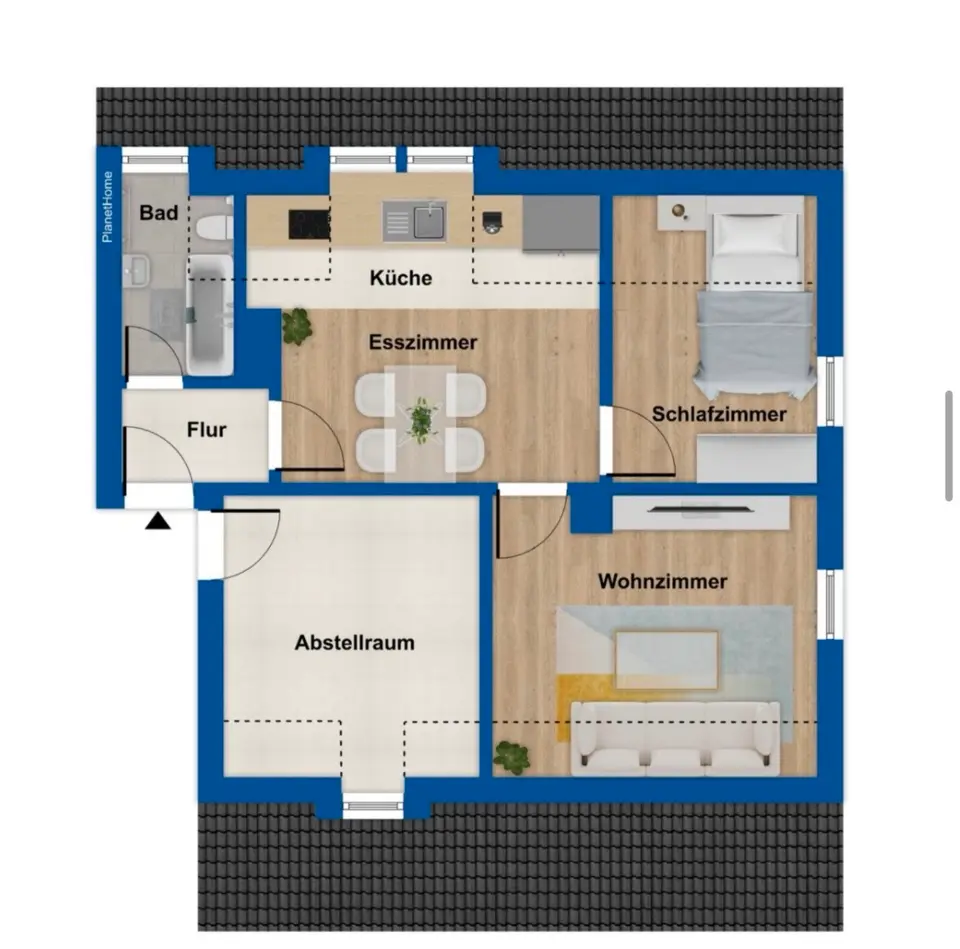 3 Zimmer Wohnung mit 47 m² in Herne – Bild 6