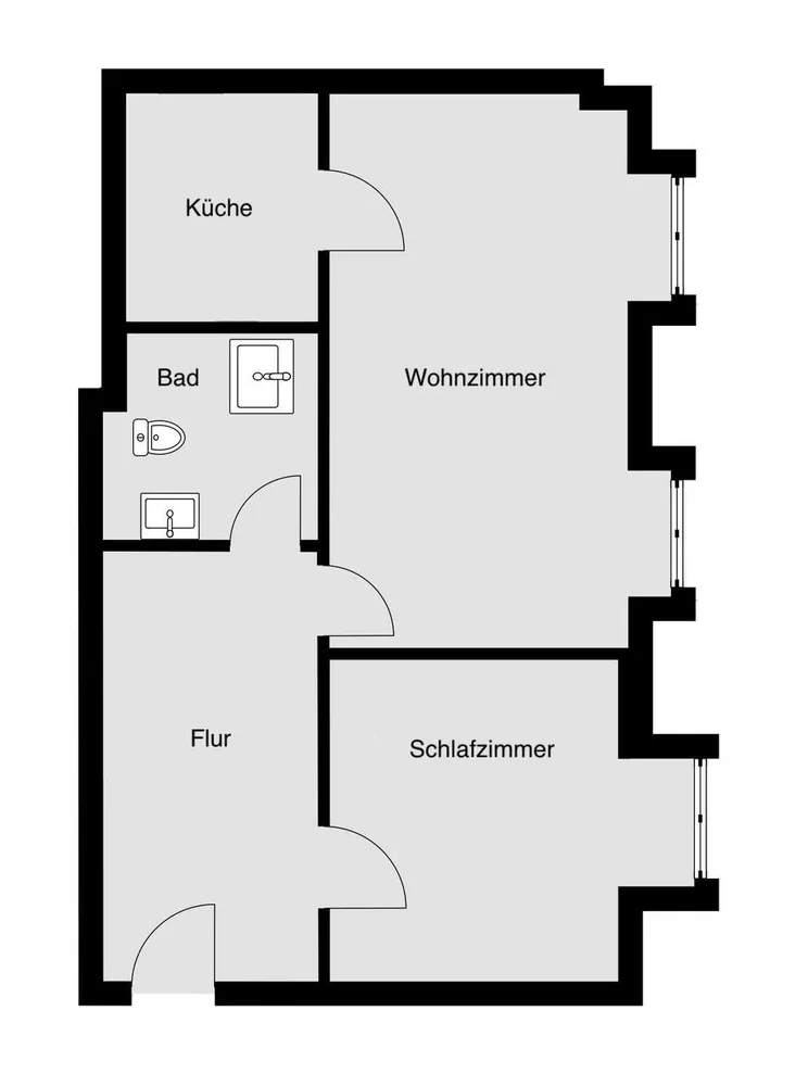 2 Zimmer Wohnung mit 50 m² in Berlin – Bild 6
