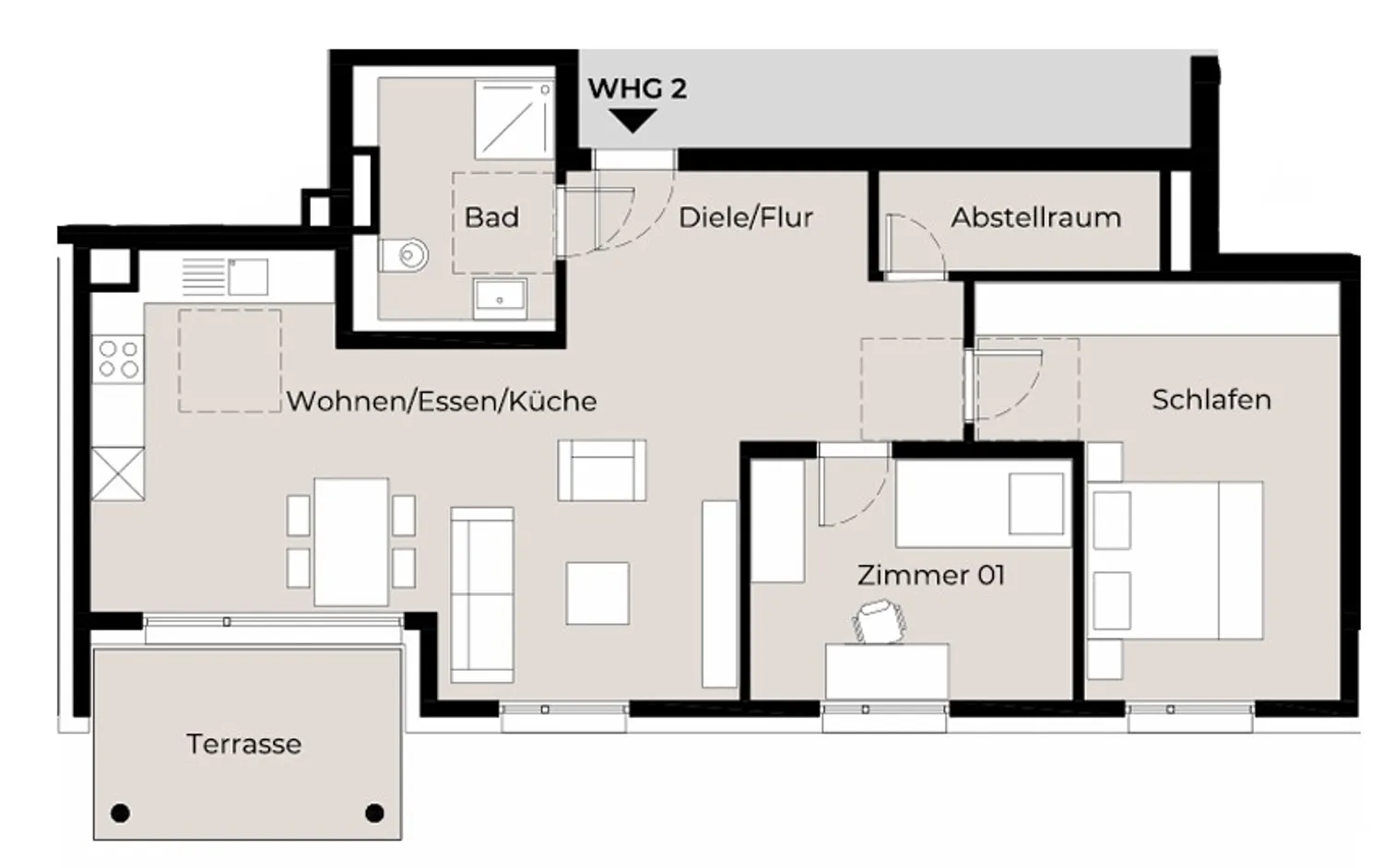 3 Zimmer Wohnung mit 79 m² in Stuttgart – Bild 5